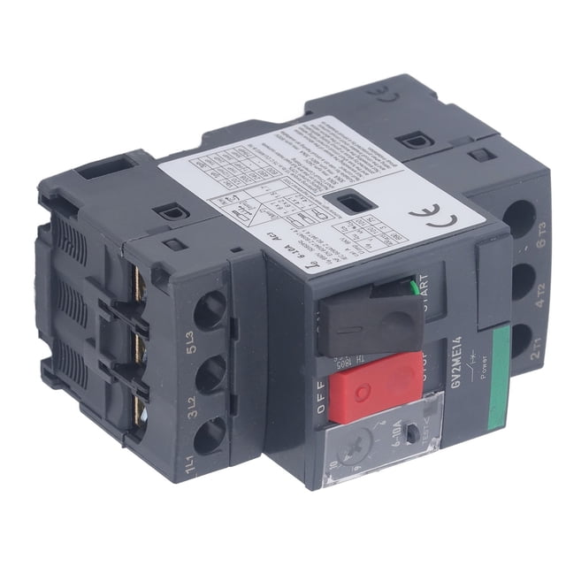 Motor Circuit Breaker Overload Install On 35mm Rail Stable Thermal Circuit Breaker AC690V