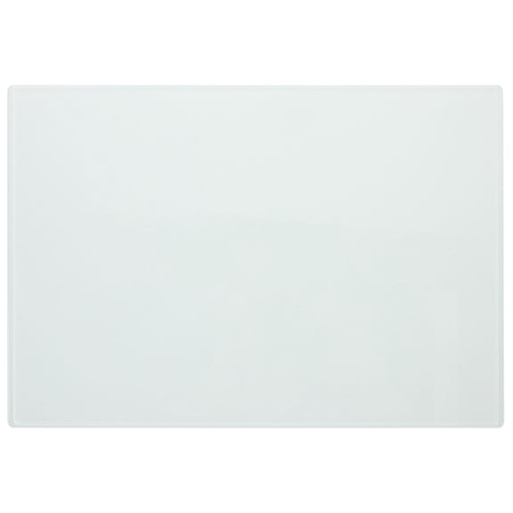 LOLIPPYY Transparent Tempered Glass Cutting Board with Nonslip Base for Home and Kitchen Use