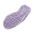 thumbnail image 2 of Under Armour Girls Pre School Assert 10 Alternate Closure Running Shoe, (101) Mod Gray/Nebula Purple/Baja Blue, 11 Little Kid, 2 of 4