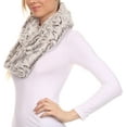 thumbnail image 4 of Abhy Soft Fall Winter Furry Infinity Wrap Scarf, 4 of 5