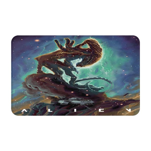 Alfombrilla de baño extraterrestre, alfombrilla de cocina antideslizante, alfombra de baño, felpudo de entrada para niños, niñas, dormitorio infantil, decoración del hogar, alfombras de interior de