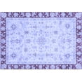 thumbnail image 1 of Ahgly Company Indoor Rectangle Abstract Blue Modern Area Rugs, 2' x 3', 1 of 4