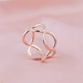 thumbnail image 5 of Round Infinity Silk Scarf Ring Brooch for Women Fashion Circle Chain Shawl Scarves Buckle Clip Brooches Band Rings Size 12 Dainty Dress Accessories Jewelry, 5 of 6