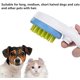 thumbnail image 2 of Esing - Accesorio para cabezal de ducha para perros, rociador de ducha para mascotas, cepillo de masaje para aspersor de perros y gatos, cepillo de baño para mascotas, herramientas de baño Ormromra WMZL-1422, 2 of 7