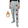 thumbnail image 2 of Gibobby Leggings de cintura alta Pantalones de moda para mujer, cómodos pantalones de pijama con pierna recta, pantalones de yoga con cordón, pantalones de pijama de bloque de color（Gris， S), 2 of 5
