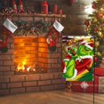 17x12" Grinch Flag, Grinch Christmas Decorations, Christmas Tree