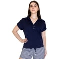 thumbnail image 1 of Blusa cuello polo para dama, 1 of 4