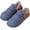 Navy, variant on Winter Slippers For Women Down Slippers Fluffy Winter House Slipper Boots Ladies Memory Foam Indoor Outdoor Bedroom Shoes Slip On