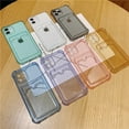 thumbnail image 2 of Shockproof Silicone Phone Case For iPhone 12 11 Pro Xs Max lens Protection Case on iPhone SE X Xr 7 8 Plus Card Case Back Cover ( （iPhoneXS MAX, 2 of 8