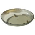 thumbnail image 2 of Fruit Tray Large Capacity Anti-deformed Strong Load-bearing Stripe Design Light Luxury Afternoon Tea Dessert Fruit Plate Kitchen Dinnerware, 2 of 8