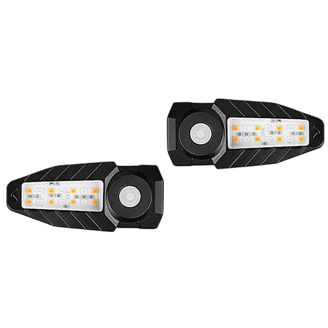 Luces Traseras de Señal de para Patinete Eléctrico, Luz de para e-Bike, Lámpara Recargable por USB, Accesorios para Patinete