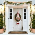 thumbnail image 3 of Christmas Decorations Door Curtain Cover Creative Santa Claus Cool Doll Theme for Home Indoor Outdoor Winter Holiday Party Decor, 3 of 4