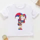 thumbnail image 3 of Camiseta de algodón con estampado de circo digital increíble para niños, camisetas de verano para niñas, ropa para bebés, camiseta de manga corta con dibujos animados para niños, 3 of 5