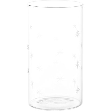 Large Galaxy Glass [Set of 6] - Clear Lightweight & Durable Drinkware, Odor Resistant, Dishwasher Safe - For Water, Juice, Beer, Wine, and Cocktails |10 Ounce Cups