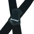 thumbnail image 5 of MELOTOUGH Men Suspender 1.5 Inch Wide X Back Suspender Adjustable Elastic Suspenders with Snap Hooks, 5 of 5