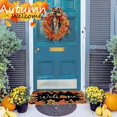 thumbnail image 6 of Fall Welcome Doormat, Fall Maple Leaves Decorative Doot Mat, Non-Slip Low-Profile Thanksgiving Front Door Floor Mat Washable for Indoor Outdoor Decoration 16x24 inch, 6 of 6