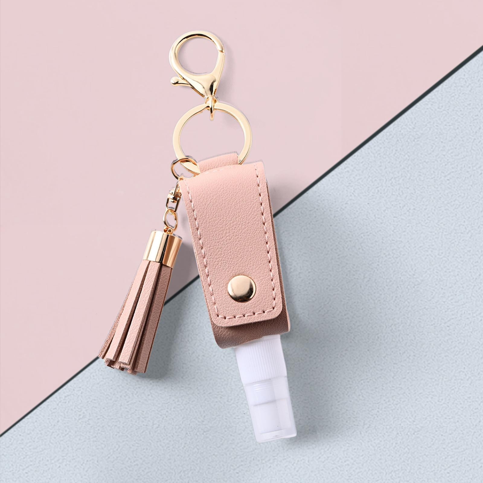 Gazechimp 6X 30ml Hand Washing Keychain Refillable Spray Bottle for Shampoo
