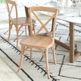 BizChair Driftwood XBack Chair
