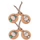 thumbnail image 3 of Here's a polished product description for your **4pcs Wooden Handle Bottle Opener**:\n\n \n\n**4 Pack Wooden Handle Bottle Opener – Round Design with, 3 of 5