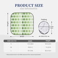 thumbnail image 3 of Salouo Light green argyle Pattern Car Windshield Sun Shade Foldable | Front Windshield Shade for Sun, Heat and UV Rays | Interior Sun Protection-Small, 3 of 6