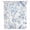 White Blue, variant on Light Blue Flowers Sheer Curtains 54 Inches Long, Spring Summer Floral Birds Light Filering Curtains, Breathable Simi Curtain Privacy Drapes for Kitchen Bathroom Lightweight Small Window Treatment