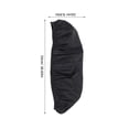 thumbnail image 2 of Moluckfu Cubierta Larga Para Asiento De Motocicleta En Material PU Negro Con Gran Elasticidad, 2 of 7