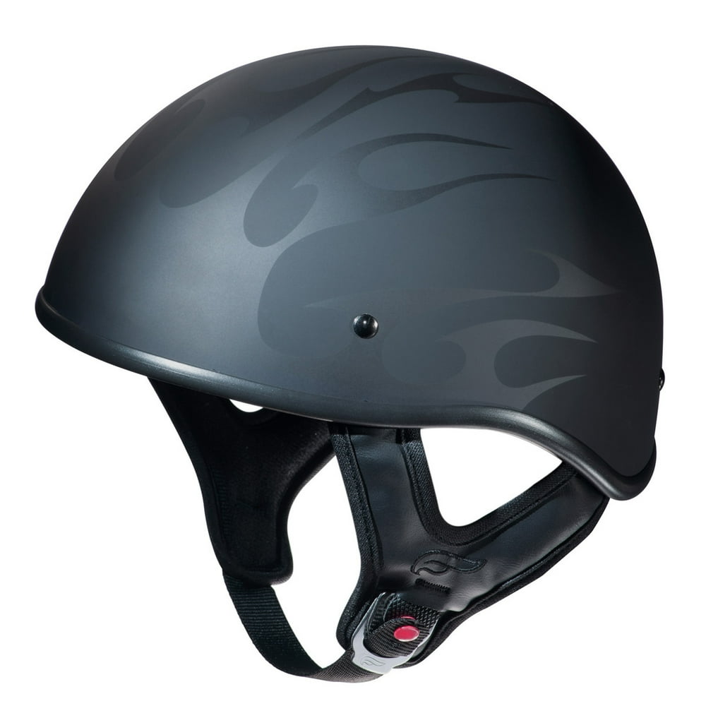 Adult Fulmer Stealth Ranger Motorcycle Helmet Shorty Helmet DOT