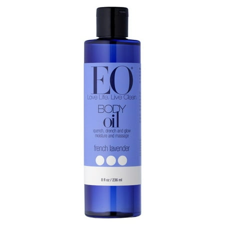 EO Body Oil, French Lavender, 8 Oz