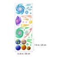 thumbnail image 2 of 4pcs Glow in The Dark Stickers Luminous Planet Decals Decorative Wall Stickers, 2 of 7
