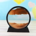 thumbnail image 3 of GUOOL Tableau de Sable en Mouvement Image Dynamique Jaune, 3 of 8