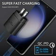 thumbnail image 2 of Fast Charger 25W USB C Super Fast Charging with 6.6FT Type C Charger Cable Cord for Realme 6 Super Fast Charging 25W PD Charger Kit - Black, 2 of 5