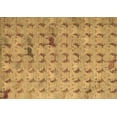 thumbnail image 1 of Ahgly Company Indoor Rectangle Abstract Brown Modern Area Rugs, 2' x 4', 1 of 4