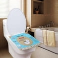 thumbnail image 3 of Drain & Toilet Plungers Universal Unclog Toilet Disposable Sticker Plunger Dredge Easy Fix Clogged Film Sky Blue-YuJia, 3 of 5