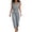 Gray, variant on Taqqpue Women's Sleeveless Cargo Jumpsuit Solid Color Zip Front Romper Casual Loose Workwear Overalls Pants for Women