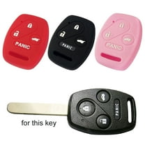 HYDa 4 Buttons Silicone Car Remote Key Fob Cover Case for Honda Accord Civic CR V