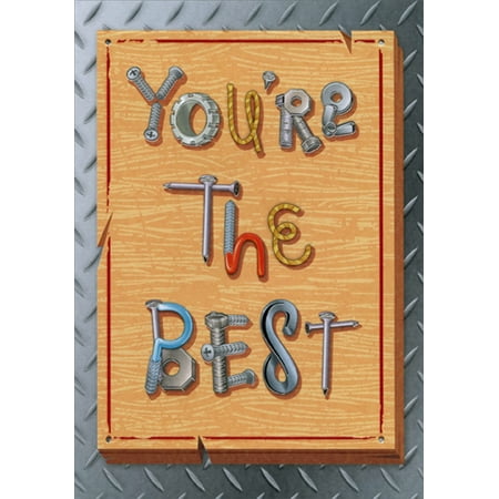 Designer Greetings Nuts, Bolts, Screws, Nails: You're The Best Father's Day