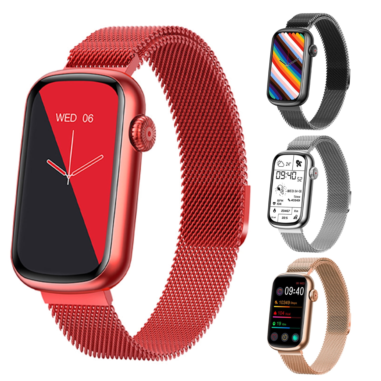 Decor Store HM08 Smart Watch Step Count Touch Screen IP68 Waterproof