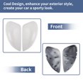 thumbnail image 3 of Reemplazo de tapa de cubierta de espejo ABS blanca única para Ford Fiesta MK7 2008-2017, cubierta de guardia de espejo 8A6117K746CA/BE8Z17D742CA, 3 of 7