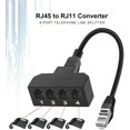 thumbnail image 3 of Câble Adaptateur Séparateur de Ligne Téléphonique Excellent Convertisseur de Ligne RJ45 à RJ11 pour Connexion de Câble Réseau (Câble Ethernet RJ45 Inclus), 3 of 8