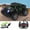 Black, variant on Rechargeable Off Road Remote Control Car, 4WD All Terrain RC Vehicle with LED Lights Treaded Tires Full Directional Steering for Indoor Outdoor Use