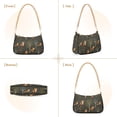 thumbnail image 7 of FORMRS Womens Shoulder Bag with Chain Strap Clutch Purse Cute Tote Handbag, Green Forest Fox Pattern, 7 of 7