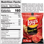 Lay's Potato Chips Flamin' Hot Flavored, 7.75 oz. Bag
