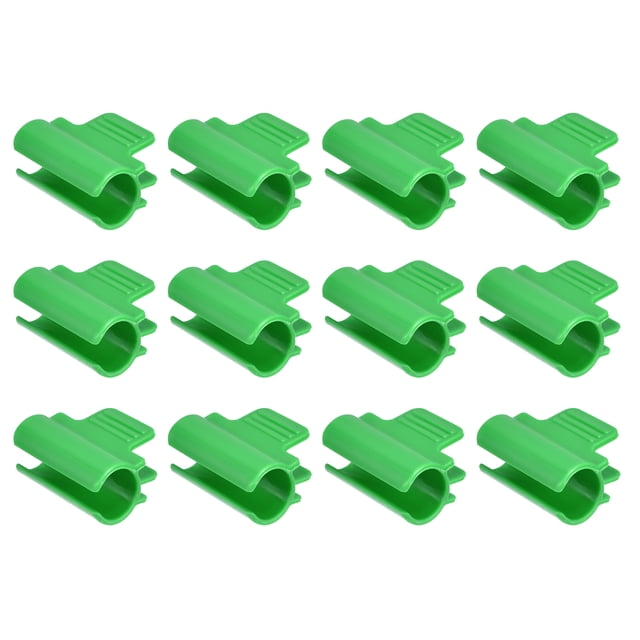 Abrazaderas para invernadero para tubo de PVC de 3/4", paquete de 40 abrazaderas para película de invernadero