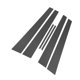thumbnail image 1 of Ofertas Únicas 6 Pcs Moldura de Ventana del Pilar de la Puerta para Toyota Camry 02-06 Patrón de Fibra de Carbono Negro, 1 of 8