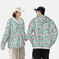 thumbnail image 4 of Balery Cute Corgi Head Sudadera ligera de manga larga con capucha y protección solar UPF 50+ para hombre y mujer, ideal para pesca y running-X-Large, 4 of 7
