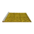 thumbnail image 2 of Ahgly Company Machine Washable Indoor Rectangle Solid Yellow Modern Area Rugs, 5' x 8', 2 of 4