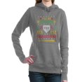 thumbnail image 1 of CafePress - Fastpitch I'll Be Home Softball Ugly Christmas Swe - Pullover Hoodie, Classic & Comfortable Hooded Sweatshirt, 1 of 1