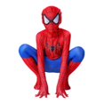 thumbnail image 1 of Conjunto de cosplay negro y rojo ajustado para niño, disfraz de actuación de Halloween, 1 of 6