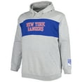 thumbnail image 2 of Men's Artemi Panarin Heather Gray New York Rangers Big & Tall Player Pullover Hoodie, 2 of 3