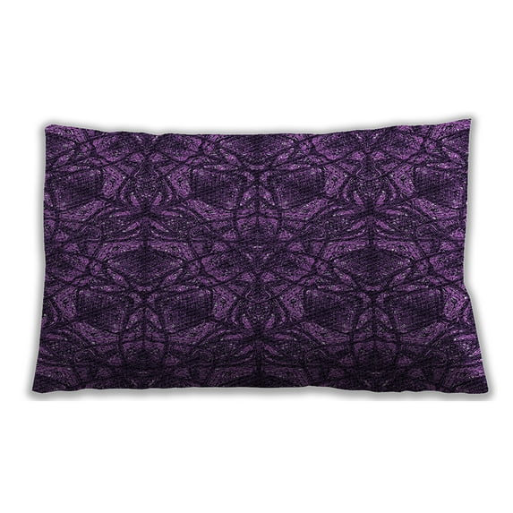 Ahgly Company Outdoor Rectangular Contemporary Lumbar Throw Pillow, 13 inch by 19 inch